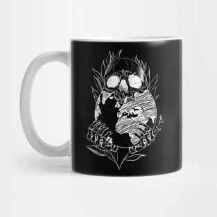 Earth Day Skull Mug